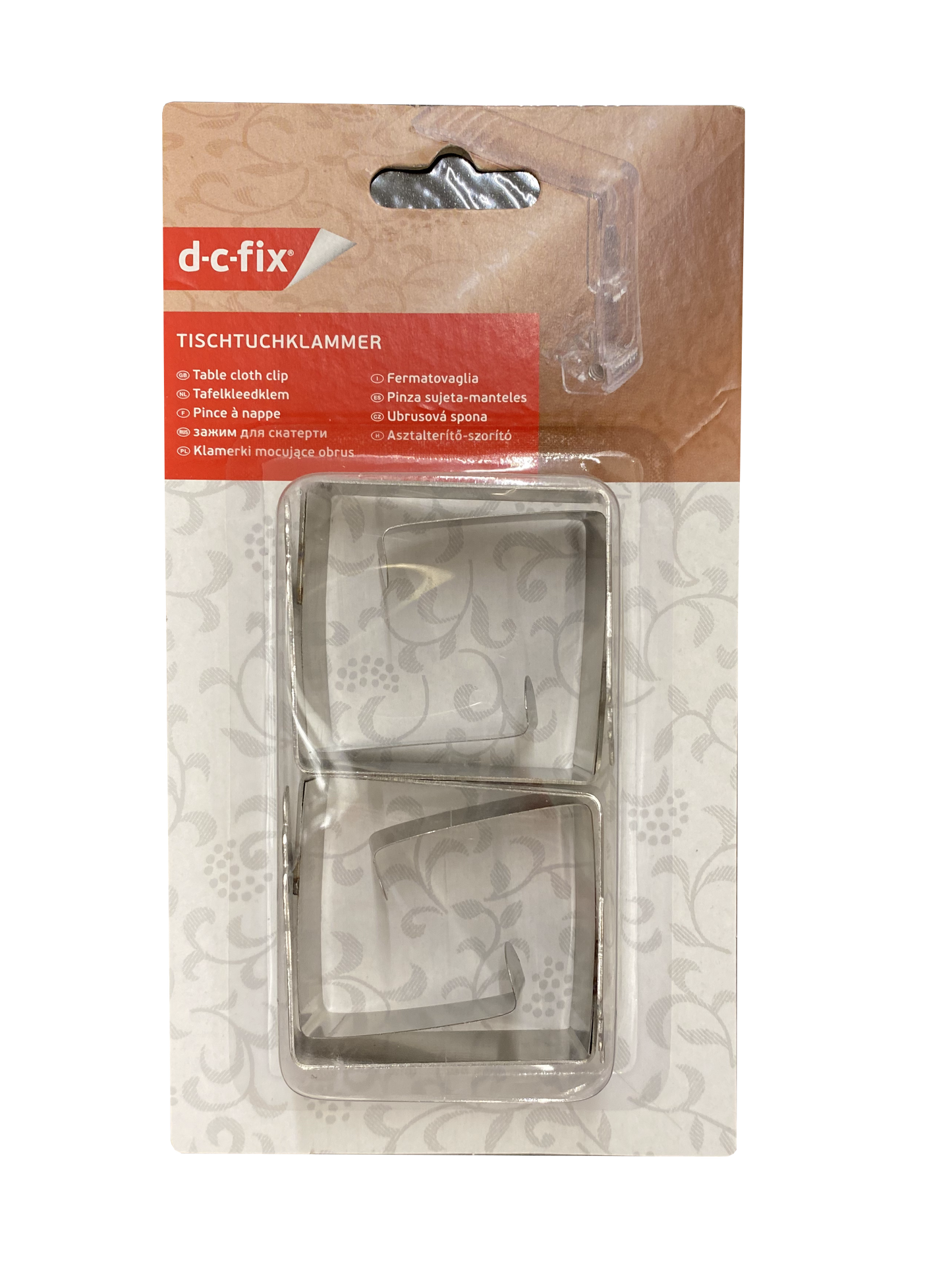 METAL TABLECLOTH STOP 4 PIECES