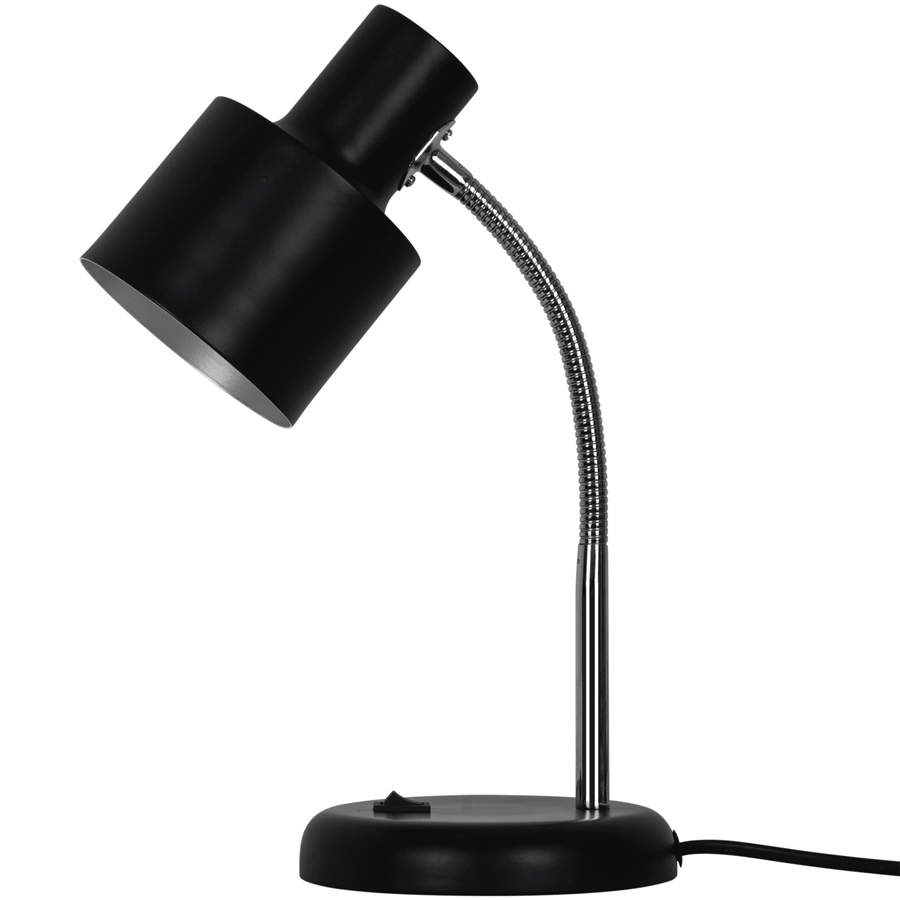 Lampada studio poucet metallo nero h34 cm e27=25w