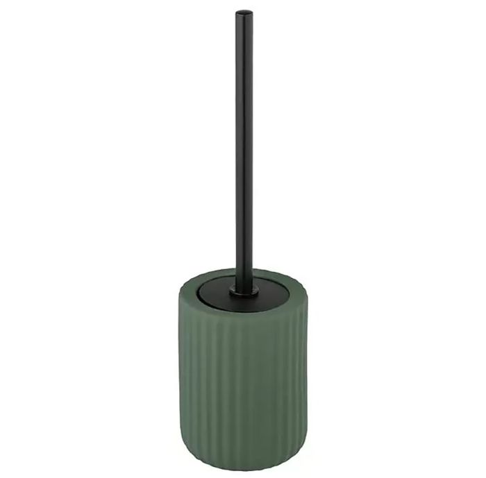 BELLUNO GREEN CERAMIC TOILET BRUSH HOLDER
