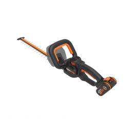 HEDGE TRIMMER BLADE 57CM CUT 27MM WORX NITRO WG263E WITH BATTERY AND CHARGE