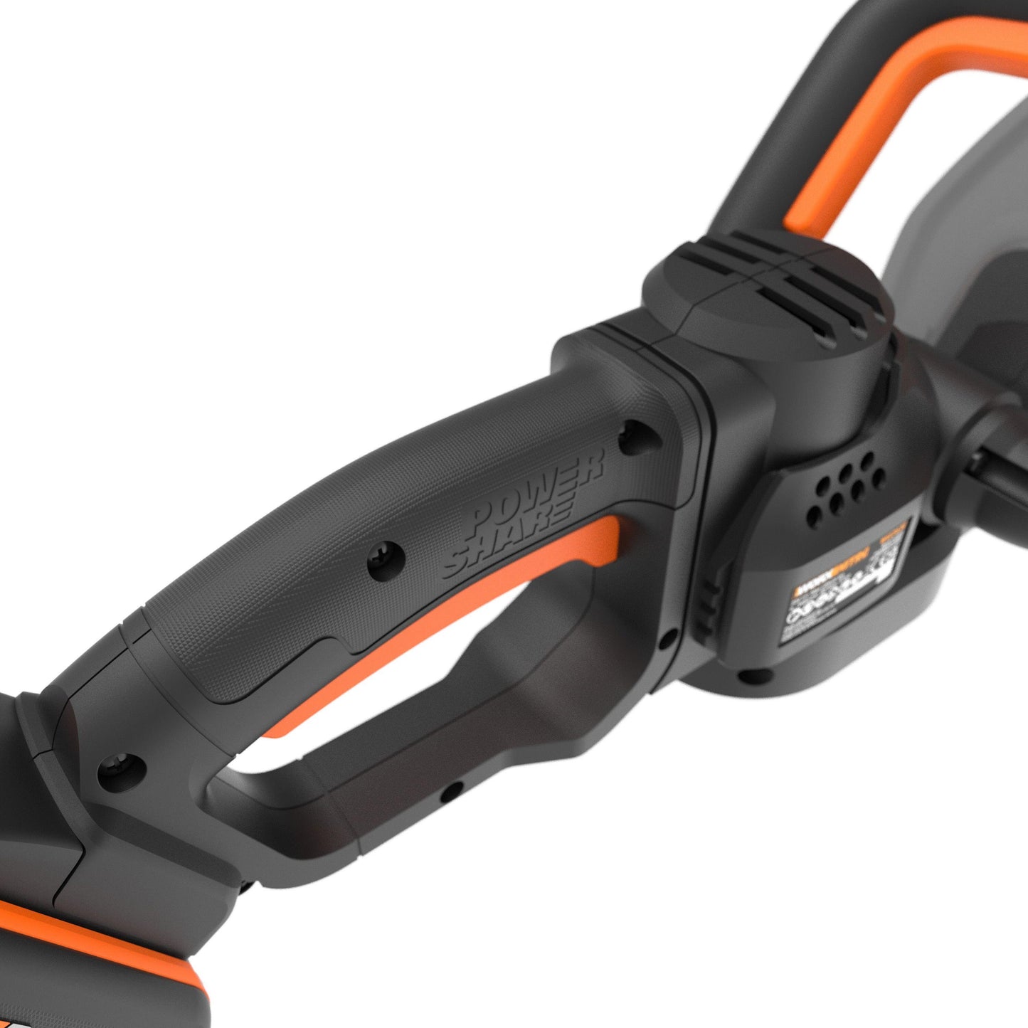 HEDGE TRIMMER BLADE 57CM CUT 27MM WORX NITRO WG263E WITH BATTERY AND CHARGE