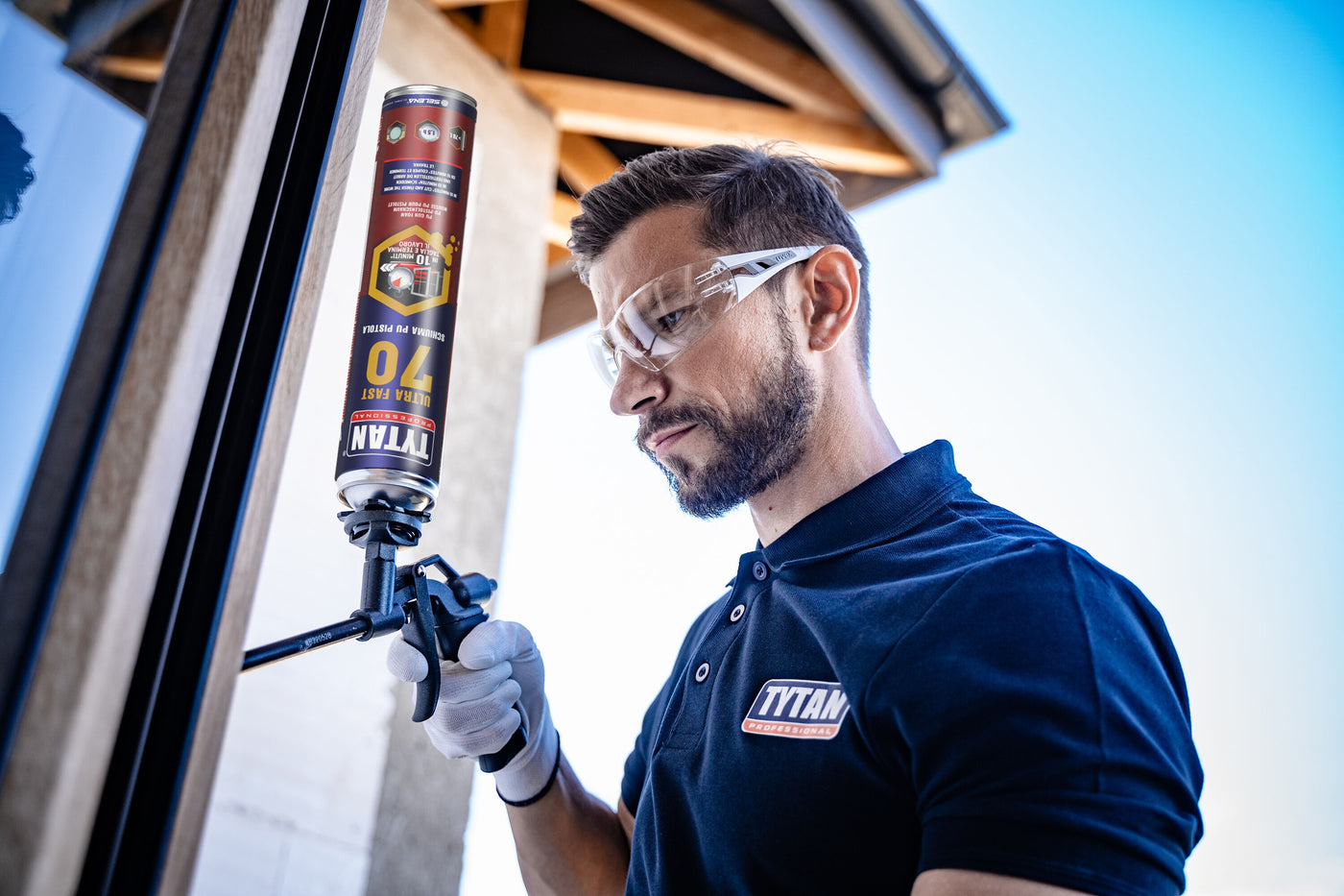 ULTRA FAST B2 POLYURETHANE WINDOW AND DOOR FILLING FOAM FOR TYTAN 870M GUN