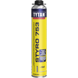 POLYURETHANE FOAM ADHESIVE INSULATION PANELS FOR STYRO GUN 753 TYTAN 750ML