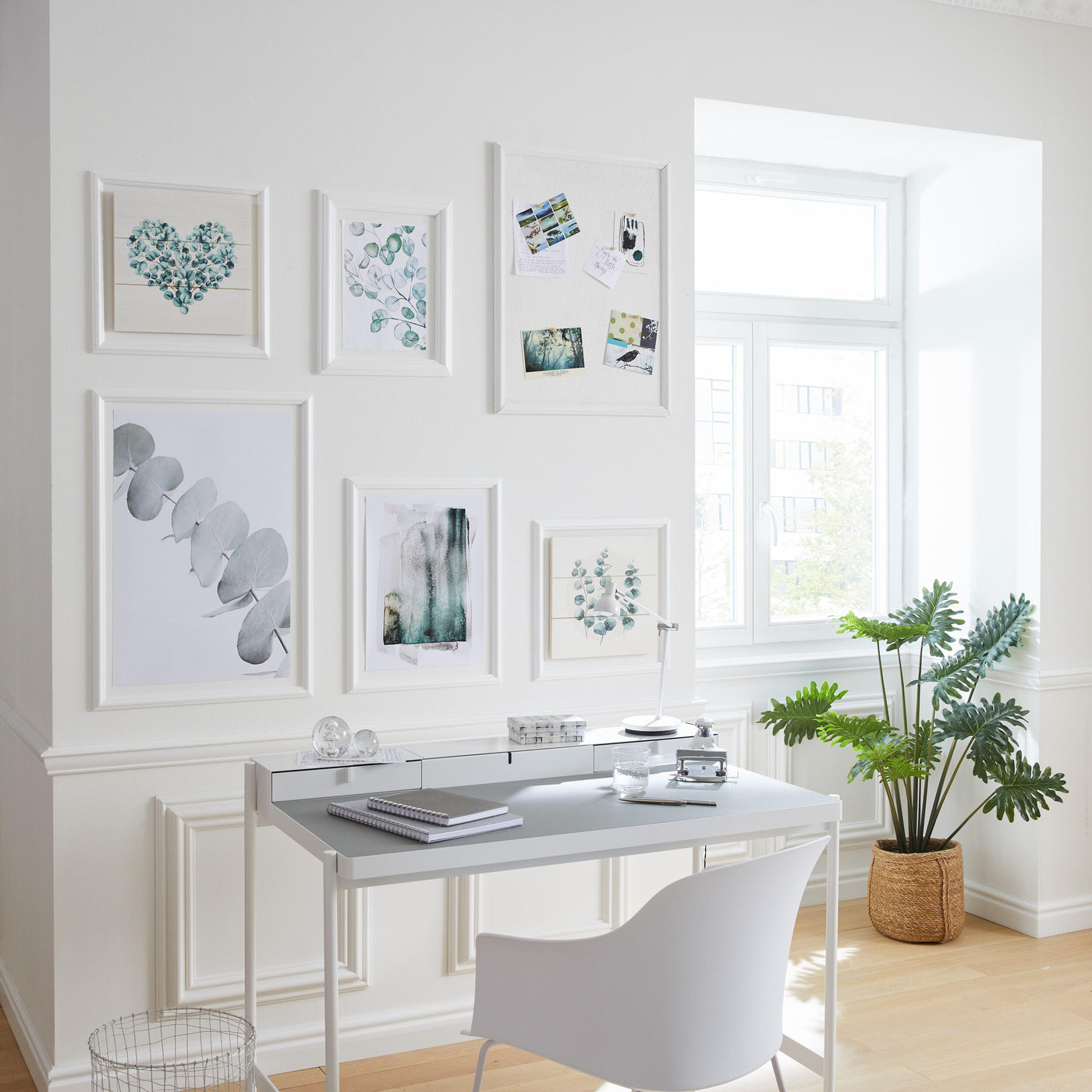 Maureen decorative polystyrene panelling for wall panelling, 50x50cm