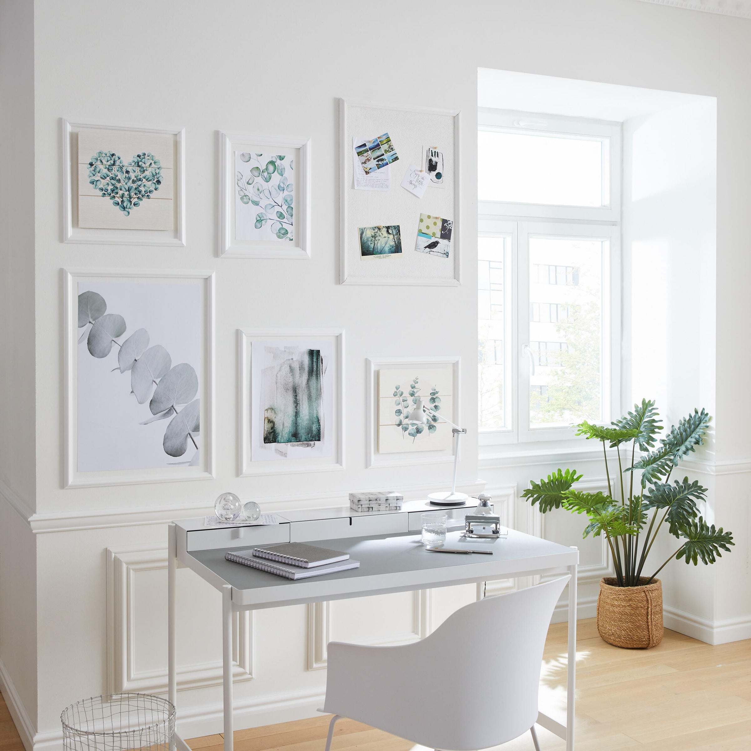 Maureen decorative polystyrene panelling for wall panelling, 50x50cm