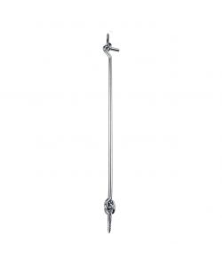 HOOK WITH EYE L.200XH.5.8 MM ZINC