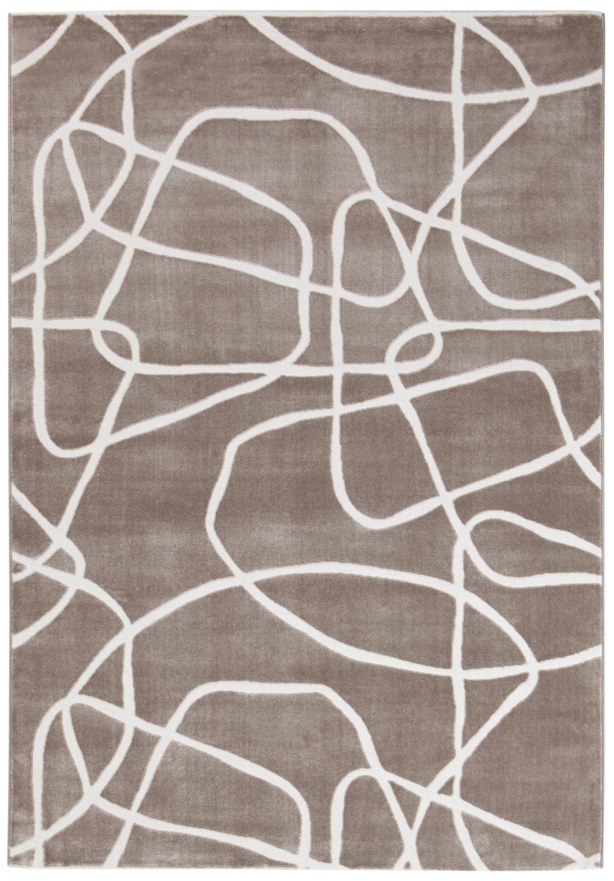 Bricocenter TAPPETO MITO GEOMETRICO MARRONE 120X170 CM