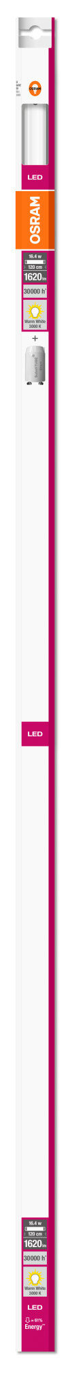 LED TUBE T8 G13 15W 120CM WARM LIGHT
