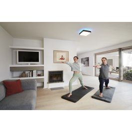 CEILING LIGHT SMART ORBIS D 35CM BLACK PLASTIC LED 28W RGB