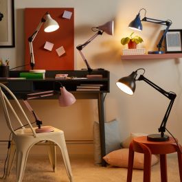 STUDIO LAMP ENNIS METAL PARIS H55 CM E27=40W