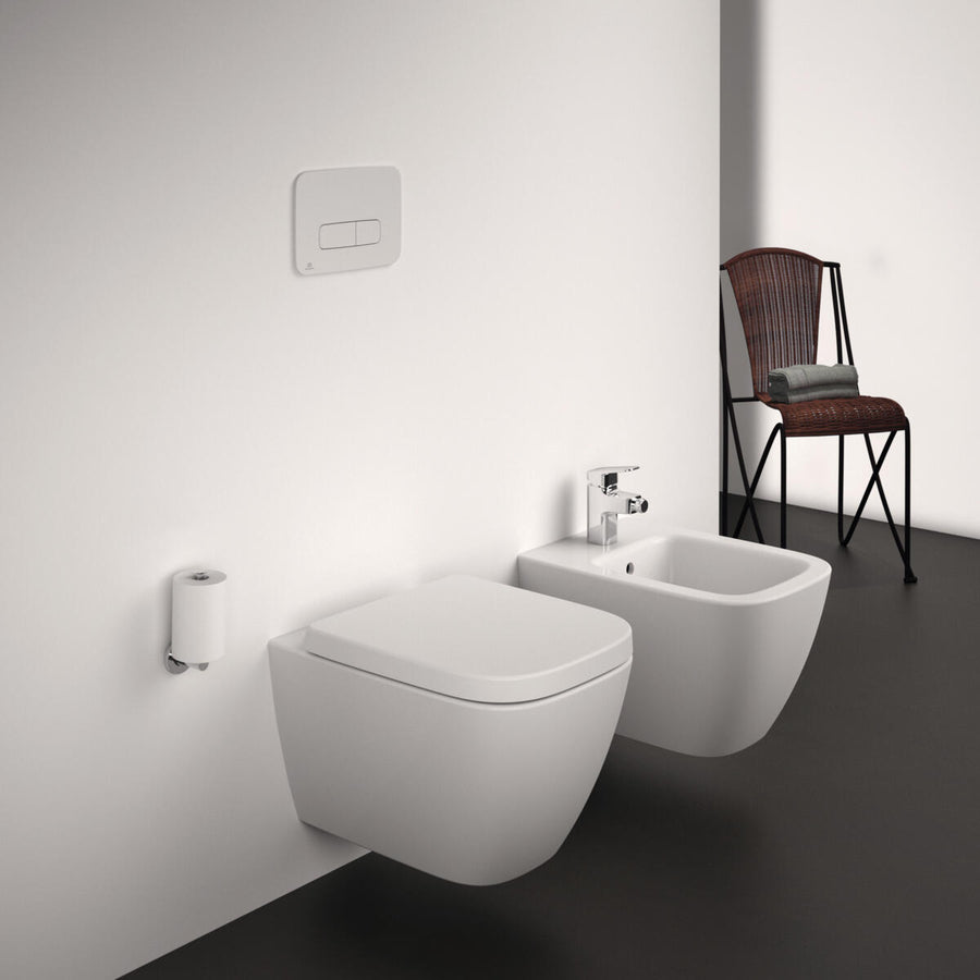 Wc sospeso compatto i life-s bianco