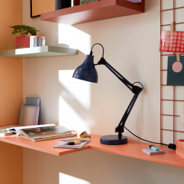 STUDIO LAMP ENNIS METAL DENIM H55 C