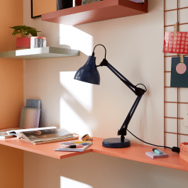 STUDIO LAMP ENNIS METAL DENIM H55 C