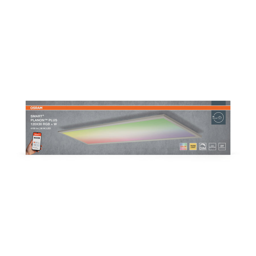 30 x 120 cm 36W RGBW smart LED panel