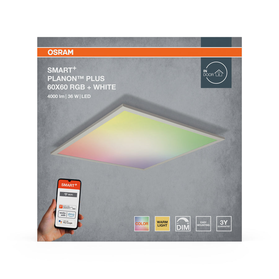 60x60cm 36W RGBW smart LED panel