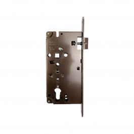 YALE PATENT LOCK BORE 60MM ENTRY TWO-TONE