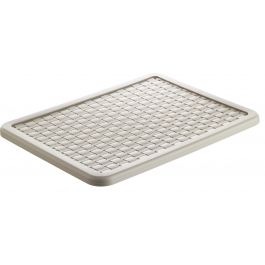 LID FOR COUNTRY BASKET A5 28X19 CM DOVE GREY