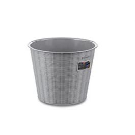 ELEGANCE WASTE BASKET 28X28X32H GREY