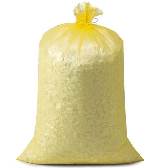 10 sacchetti 130lt trasparente 80 x 120 cm