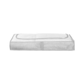 BOSTON GREY HERRINGBONE BLANKET CASE 46X107XH16 CM