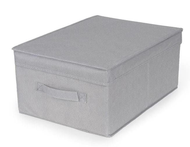 Bricocenter SCATOLA TNT BOSTON 40X50XH25 CM GRIGIO SPIGATO