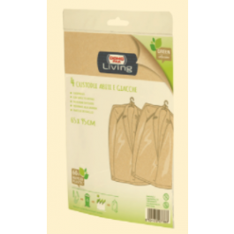 4 GARMENT AND JACKET CASES GREEN 65X95 CM