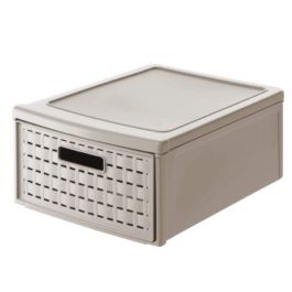 SINGLE DRAWER COUNTRY 35X26X14,5 CM DOVE GREY