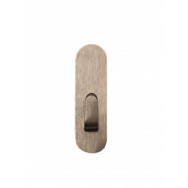 3 SMALL STAINLESS STEEL ADHESIVE HOOKS