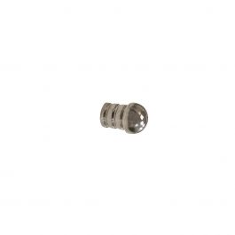 2 CHROME-PLATED ZAMAK KNOBS D 15 MM