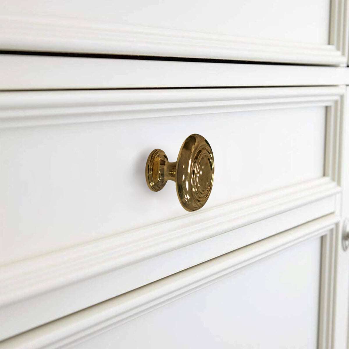 2 D 30 MM POLISHED GOLD ZAMAK KNOBS - best price from Maltashopper.com BR410007512