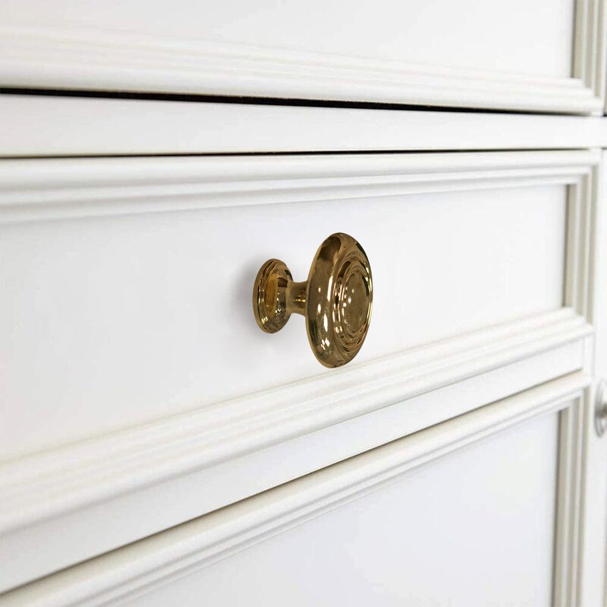 Bricocenter 2 D 30 MM POLISHED GOLD ZAMAK KNOBS