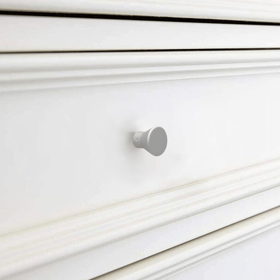 Bricocenter 2 22 MM RECYCLED PLASTIC CHROME-PLATED KNOBS