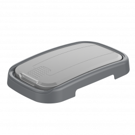 DUSTBIN LID ECOSWING 40LT GREY CORNICIE