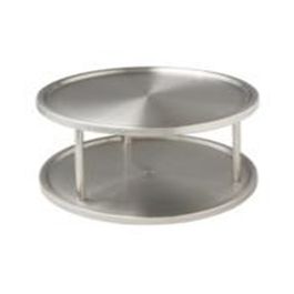 STAINLESS STEEL TURNTABLE DUO