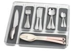 Bricocenter PORTAPOSATE A 6 SCOMPARTI IN PET E ANTISCIVOLO 26.5x5x36.5CM