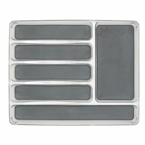 Bricocenter PORTAPOSATE A 6 SCOMPARTI IN PET E ANTISCIVOLO 26.5x5x36.5CM