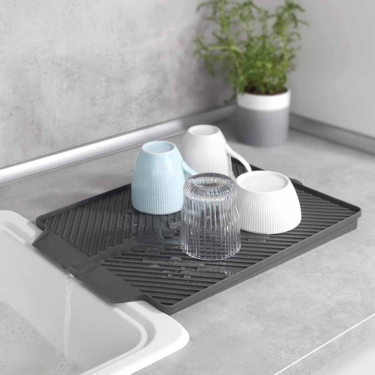 Bricocenter TAPPETINO SCOLASTOVIGLIE LINEA, GRIGIO CM40X30