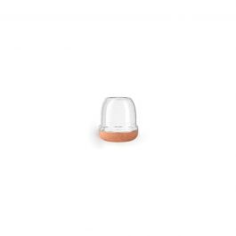 2 ROUND TRANSPARENT ANTI-SCRATCH SILICONE AND FELT CHAIR SOCKS