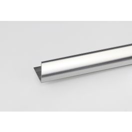 ALUMINIUM ANGLE PROFILE 15X15MM 2M ANODISED POLISHED