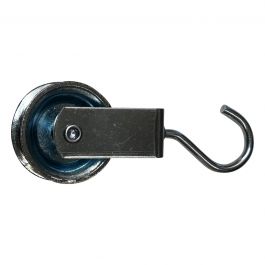PULLEY HOOK W/ BALL BEARING DIAM. 40 MM STEEL