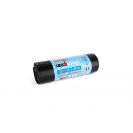DUSTBIN BAGS 30LT BLACK L55 H65CM