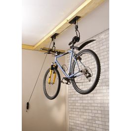 GALVANIZED METAL BIKE LIFT GARAGE HOOK L26.5 H13CM