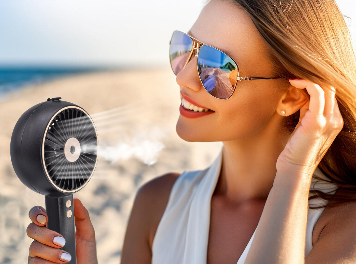 Fresh Breeze – rechargeable portable fan