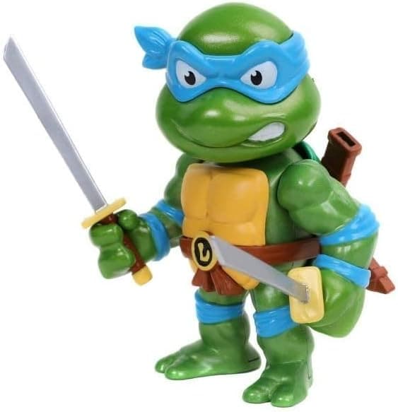 Jada Toys TMNT 4" Leonardo Teenage Mutant Ninja Turtle Die-cast Figure - best price from Maltashopper.com SBA253283000