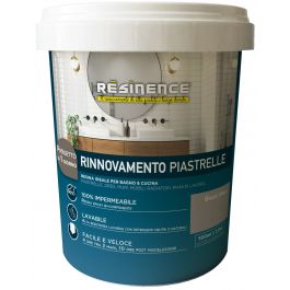 WATER-BASED TWO-COMPONENT RESIN FOR PEARL GREY SATIN TILES RESINENCE 5O0 ML
