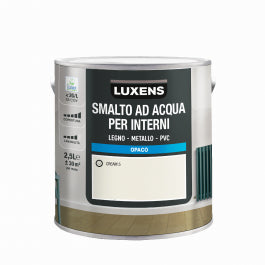 INTERIOR CREAM 5 MATTE WATERBORNE ENAMEL LUXENS 2.5LT