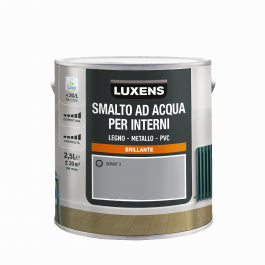 INTERIOR WATERBORNE ENAMEL GRANIT 3 BRILLIANT LUXENS 2.5 LT