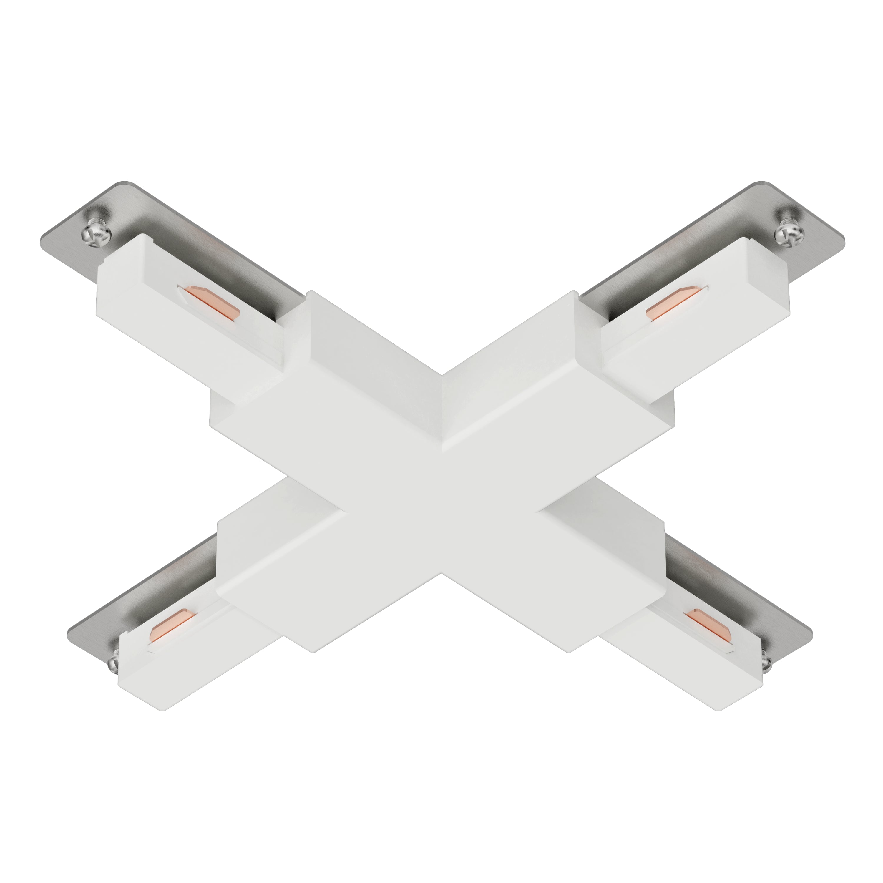x-connector for white abs rail