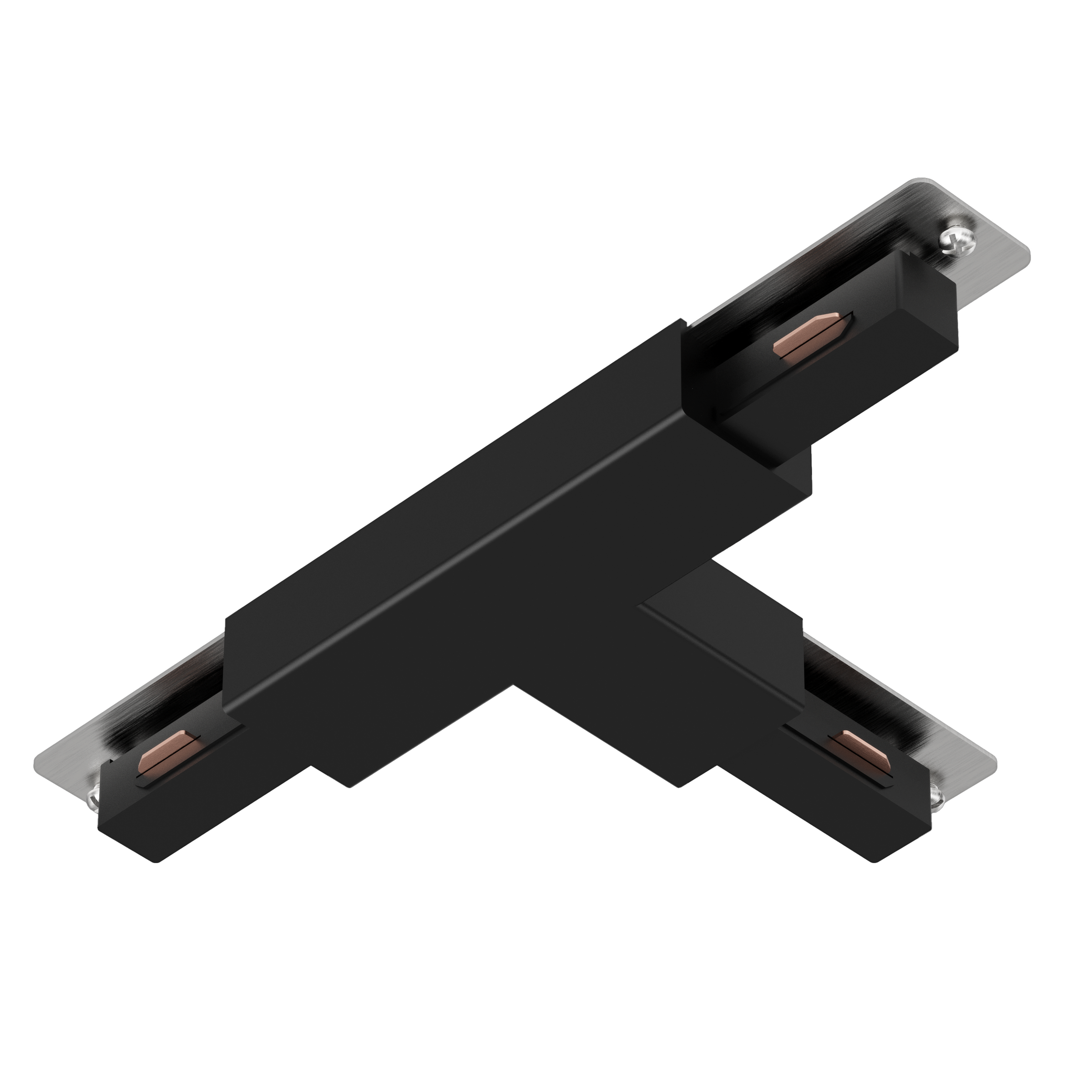 T-connector for black ABS rail