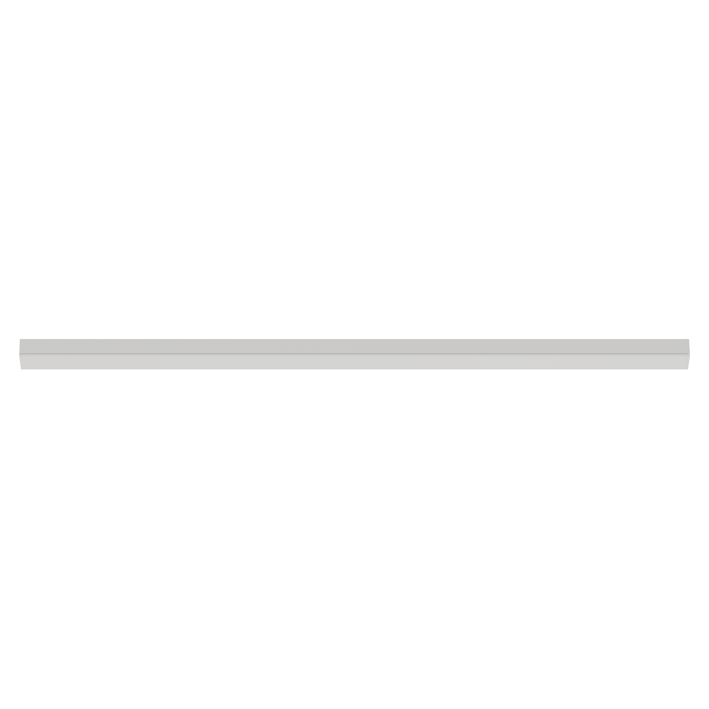 White aluminium rail, 70 cm
